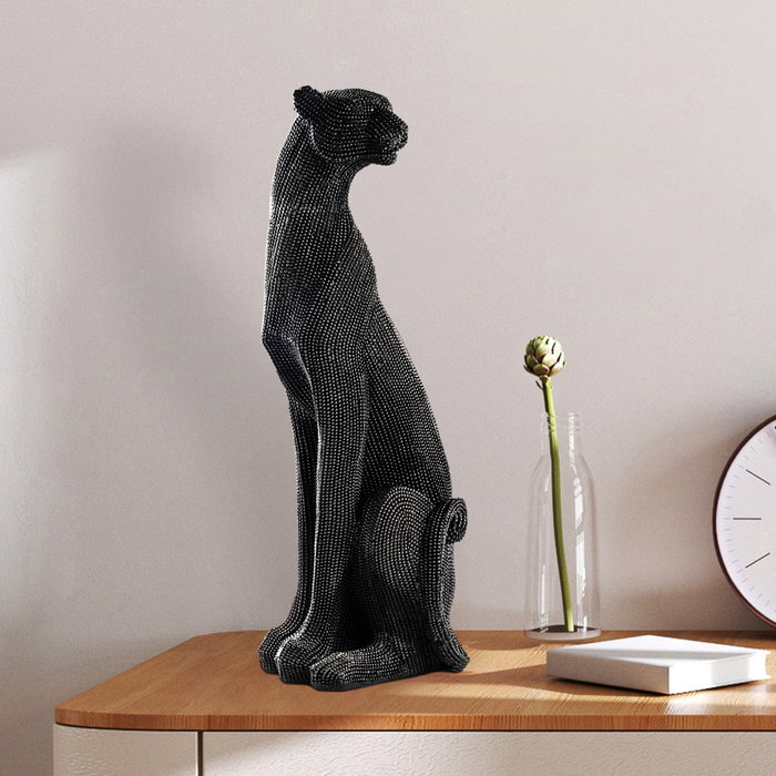 Aberto Design Objeto decorativo Leopard Black